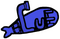 blue-submarine